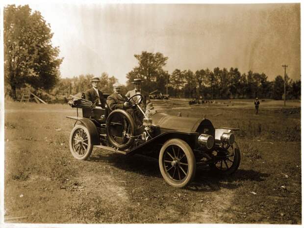 1909 Cadillac Model 30 винтажные фото, история, олдтаймер, ретро, ретро авто, ретро фото, старина, фото