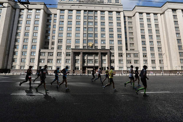 Самые крутые кадры с Московского марафона