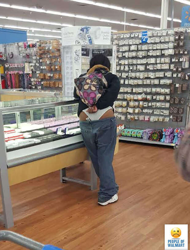 Экстравагантные покупатели Walmart (28 фото)