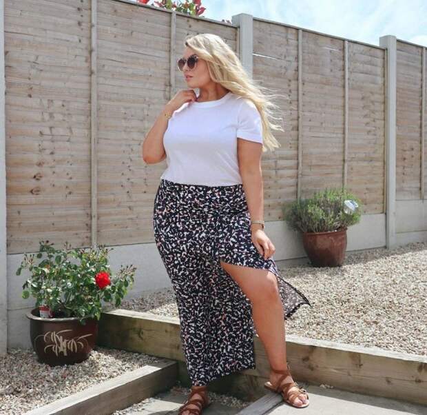 Модели юбок, которые скроют недостатки пышной фигуры