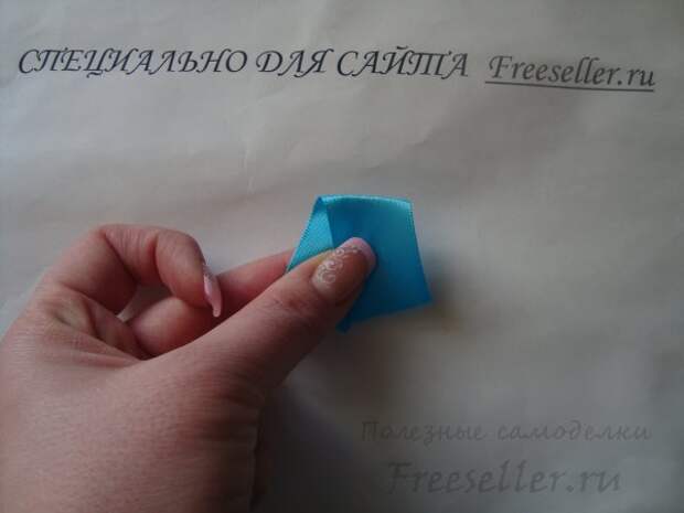 Цветы из лент Цветы из лент