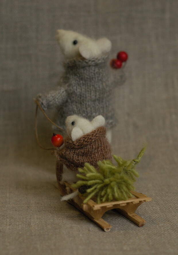 christmas mice