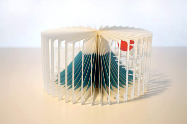 резные книги сказок от юсуке уно