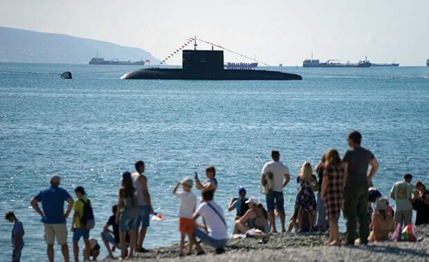 Празднование Дня ВМФ в городах России