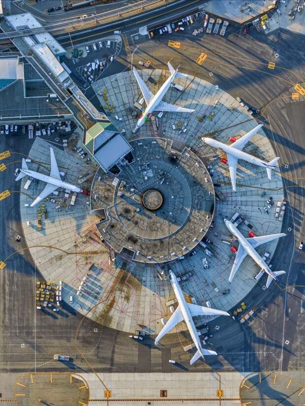 Гражданский аэропорт Ньюарк аэрофотосъемка, город, лос-анджелес, мегаполис, мир, нью-йорк, фото
