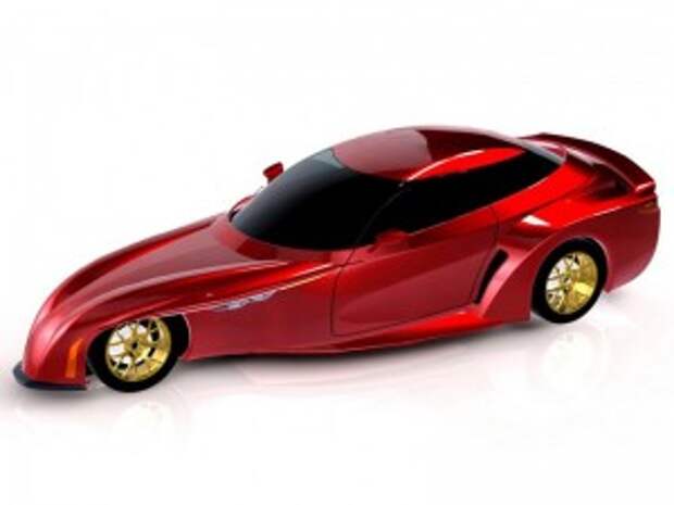 Треугольное авто Delta Wing