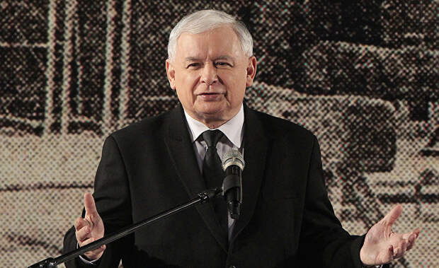 Лидер партии «Право и справедливость» Ярослав Качиньский