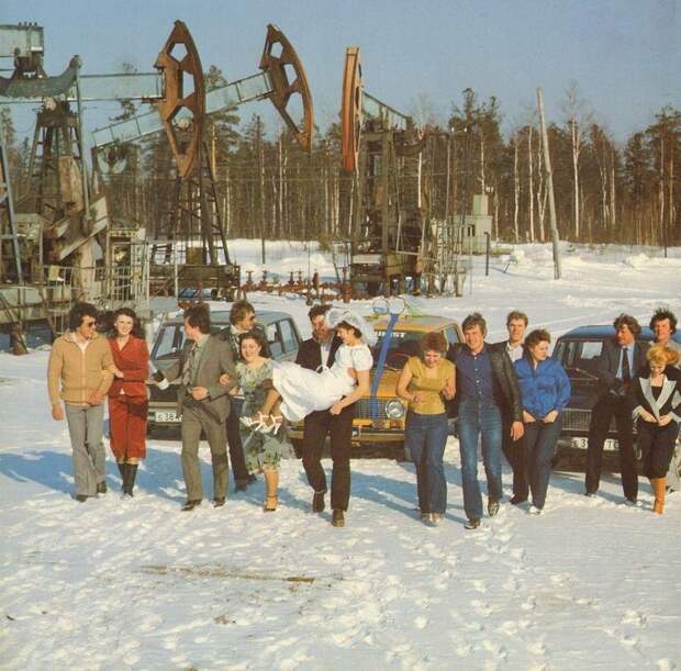 Колорит советских свадеб: 