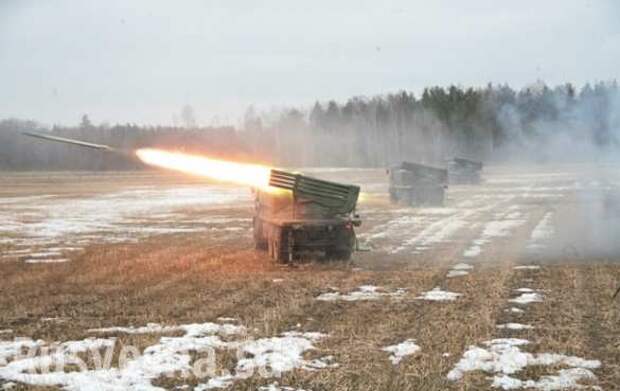 Белоруссия стянула «Смерчи» и «Ураганы» к границе с Украиной | Русская весна