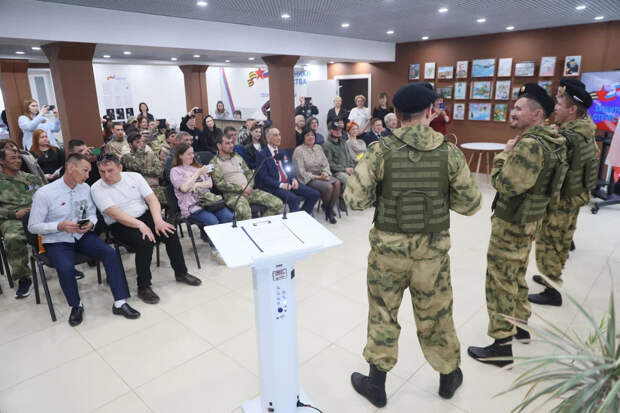 В Забайкалье 36 бойцам ЧВК «Вагнер» вручили документы ветерана боевых действий