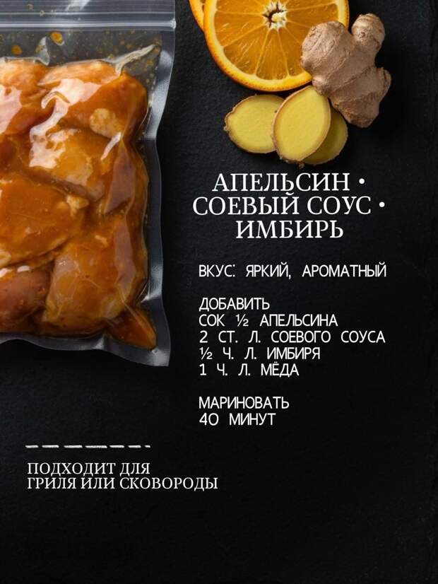 Кулинария>5 Маринадов!