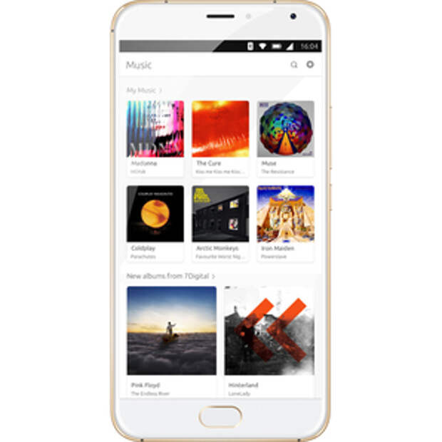 Музыка в Meizu Pro 5 UE