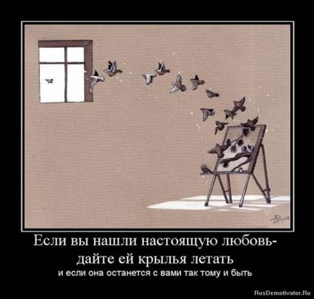Демотиваторы про любовь и разлуку.