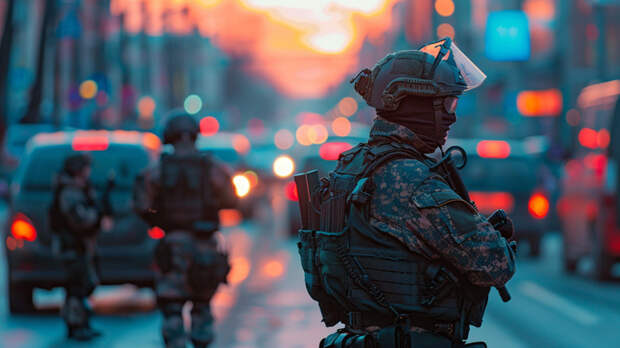 Полиция / Сгенерировано ИИ Midjourney