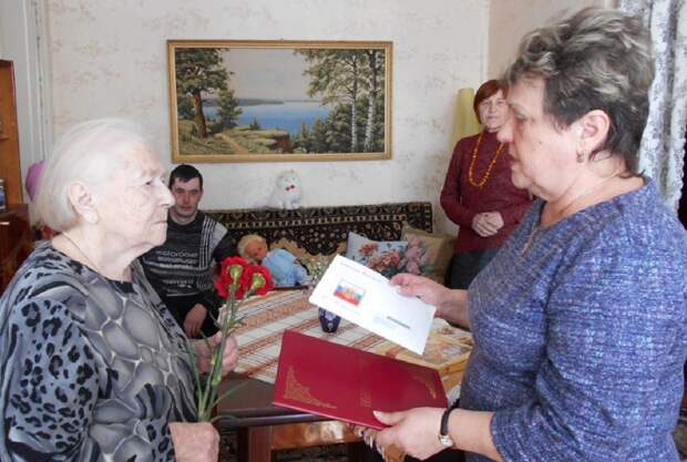 101-летняя жительница Шахуньи поделилась воспоминаниями о службе на флоте