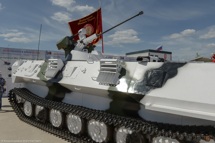 Боевая машина огневой поддержки и сопровождения «Торос» для комплектования арктических бригад