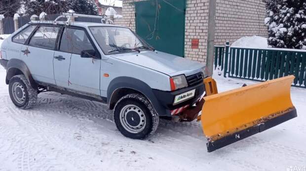 Продается внедорожный ВАЗ-2109 с отвалом