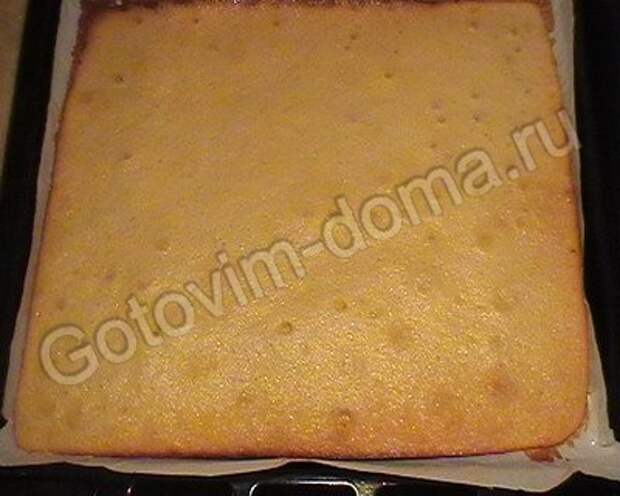 рецепт Торт со сгущенкой  // рецепты с фотографиями