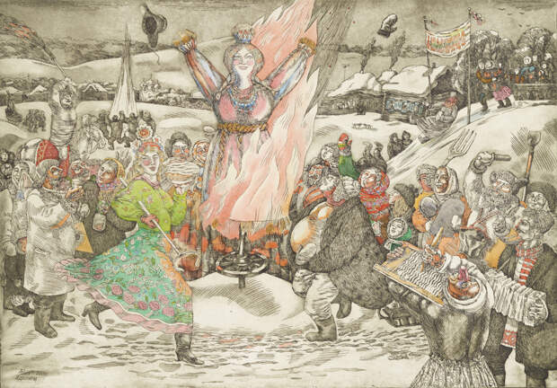 В екатеринбургском Музее наивного искусства стартовала выставка «Быль и небывальщина»