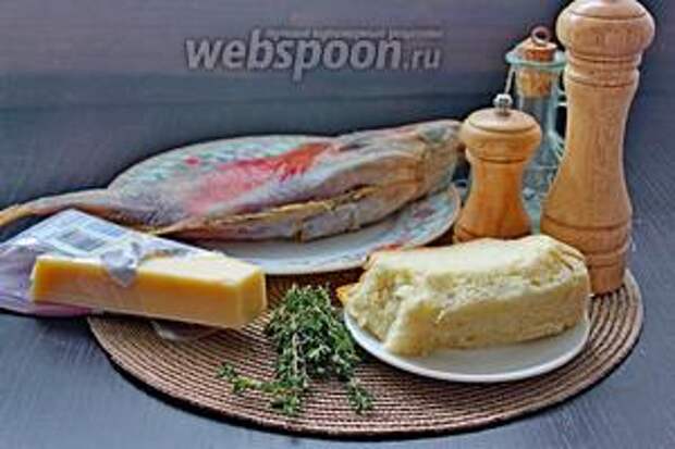 Приготовим все ингредиенты по списку.
