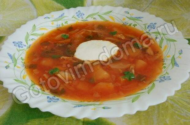 рецепт Борщ // рецепты с фотографиями рецепт Борщ // рецепты с фотографиями