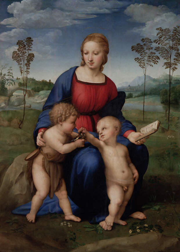 «Мадонна дель Карделлино», Рафаэль, 1506 г.