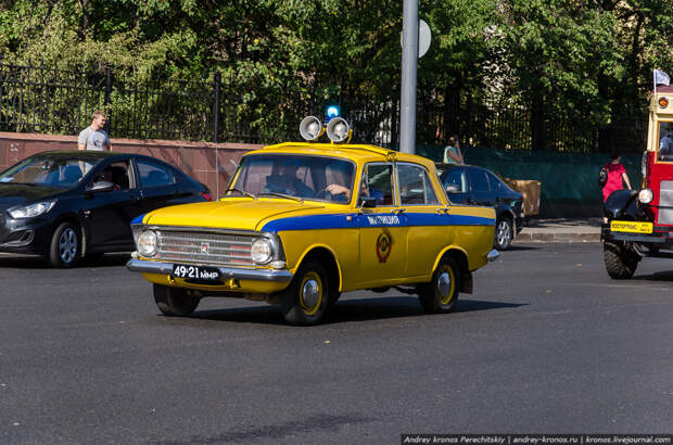 Старые автомобили ГИБДД Москвы гаи, гибдд, олдтаймер, полицейский автомобиль