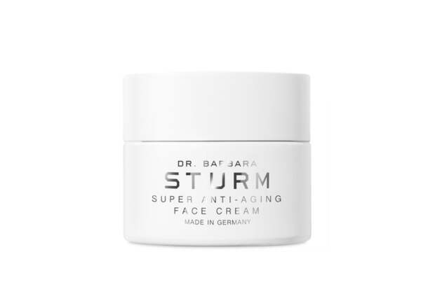 Антивозрастной крем для лица интенсивного действия Super anti-aging face cream, Dr. Barbara Sturm, 34 880 руб. («Золотое Яблоко»)