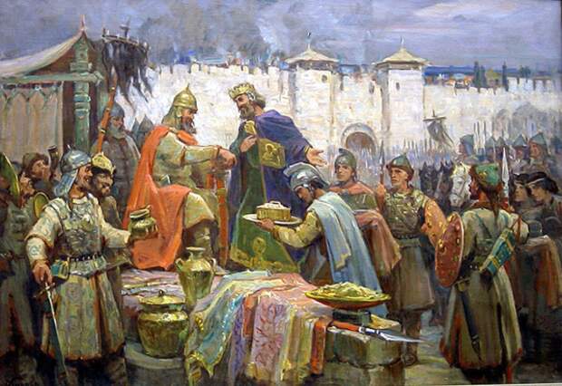 Как черкесы отвоевали города Тамань и Темрюк и другие их подвиги.