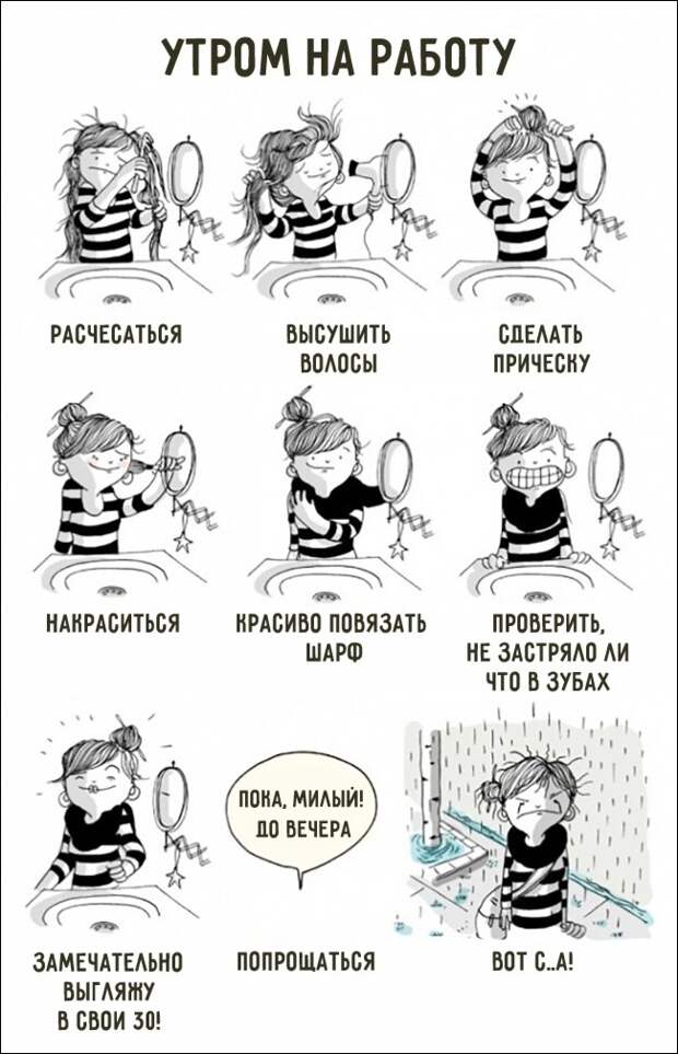 комиксы про то как сложно быть женщиной
