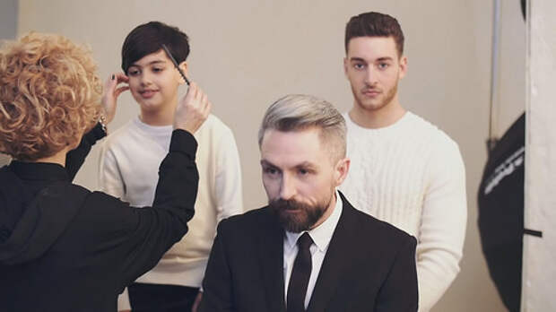 Francesco Group photo shoot