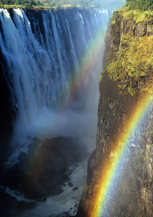 rainbow12 Радуга над самым большим водопадом в мире