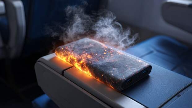 Пауэрбанк загорелся на борту летевшего из Екатеринбурга в Стамбул самолета