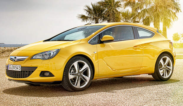 Opel Astra GTC: объявлены российские цены
