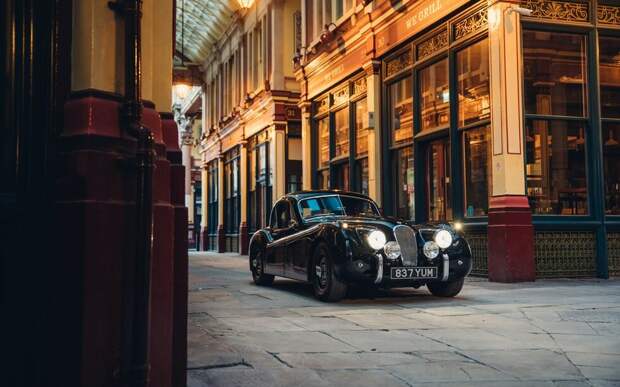 Классический Электромобиль, что может быть лучше? электрический Jaguar XK120 - беззаботная классика