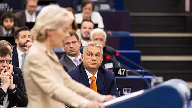 Фон дер Ляйен отреагировала на поражение Орбана: «Венгрия выбрала Европу»