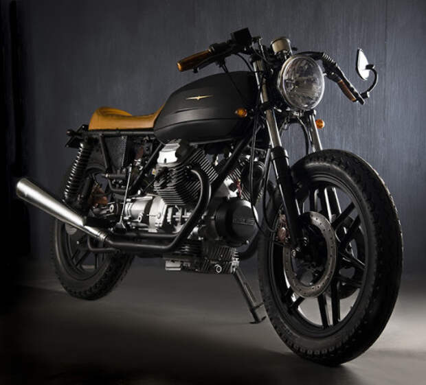 Кастом Moto Guzzi V35 Imola