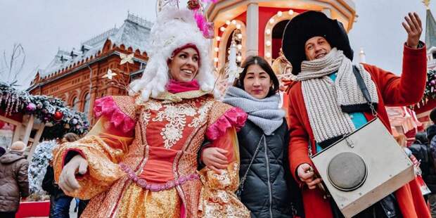 Собянин продлил фестиваль «Путешествие в Рождество» до 31 января. Фото: mos.ru