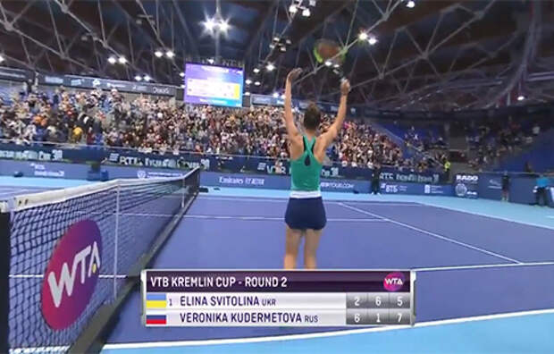 Кудерметова сенсационно переиграла Свитолину и вышла в четвертьфинал Кубка Кремля