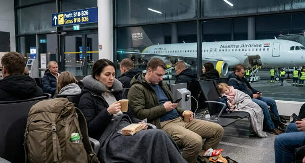 В аэропорту Хельсинки не комментируют ситуацию с застрявшим самолётом с русскими