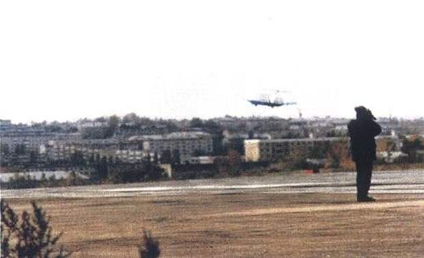 Полет ЭКИПа над Саратовским аэродромом
