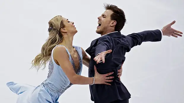 Тройка без сюрпризов: Синицина и Кацалапов выиграли ритм-танец на ЧР по фигурному катанию