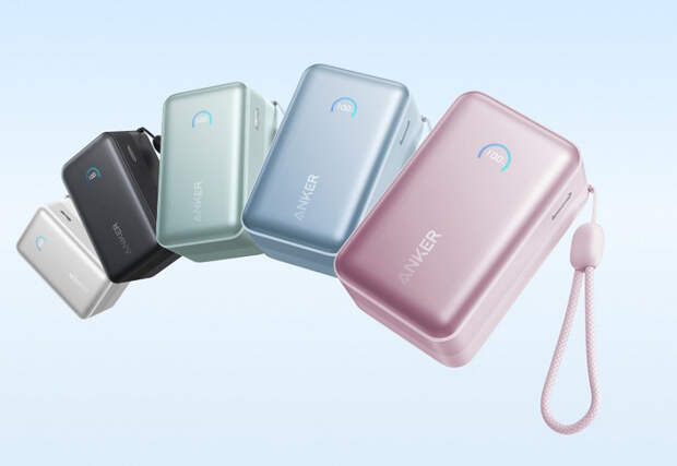 45 Вт, 10 000 мА·ч и выдвижной кабель USB-C. Представлена новая версия внешнего аккумулятора Anker Nano Power Bank 10K