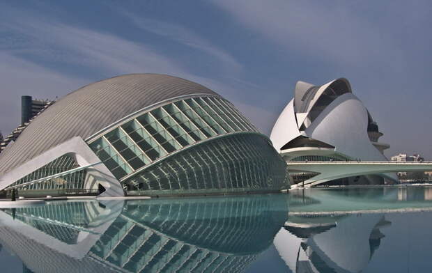 Город искусств и наук (Ciudad de las Artes y las Ciencias). Валенсия, Испания