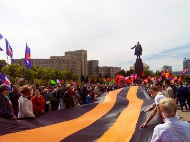9 мая все символы Победы напомнили радикалам и СБУ о неизбежном конце