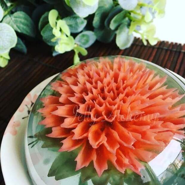 Классные трехмерные торты из желе, которые жалко есть