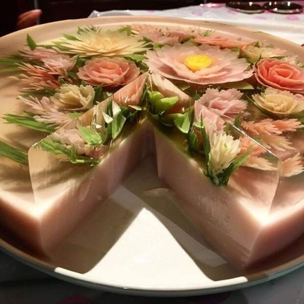 Классные трехмерные торты из желе, которые жалко есть