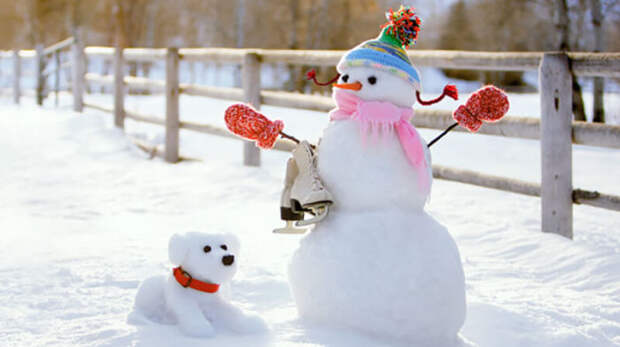Снежный герой: как появились снеговики