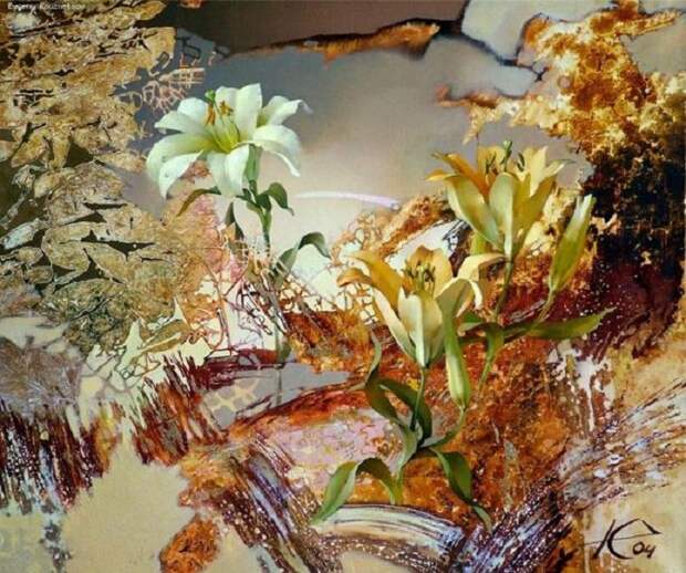 Мир фантастических цветов от Евгения Кузнецова.