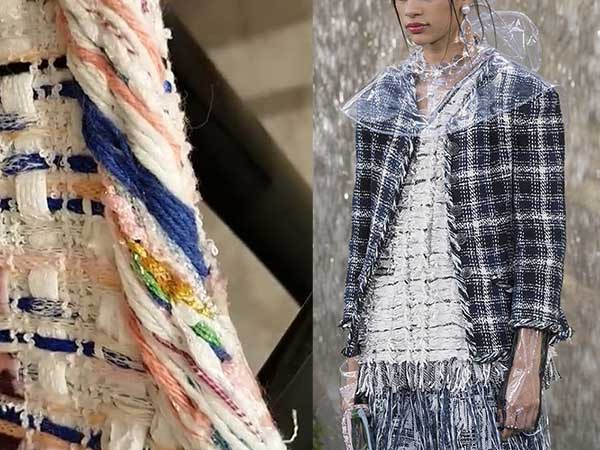 Тесьма в виде жгута - мастер-класс декора жакета CHANEL